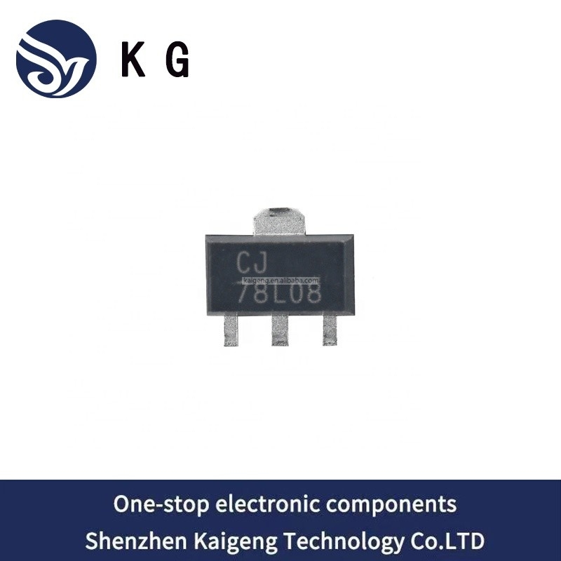 CJ78L08SOT-89-3L  Electronic Components IC MCU Microcontroller Integrated Circuits CJ78L08